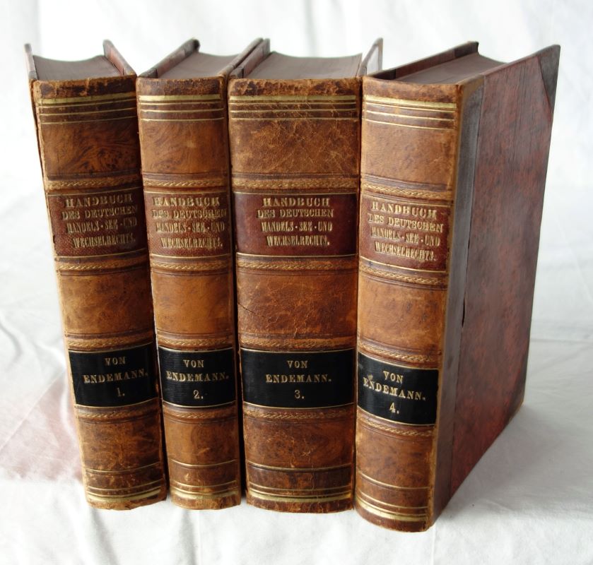 ENDEMANN,W. (Hg.), Handbuch des deutschen Handelsrechts. 4 Bde. Lpz. 1881ff.