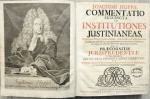 Hoppe, Commentatio succincta ad Institutiones. Frankfurt/O. 1715