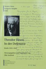 HEUSS, Briefe 1933-1945. München 2009