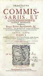 Rulant, Tractatus de Commissariis. Frankfurt/M. 1664. TB