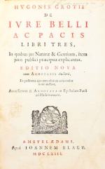 Grotius, De Iure Belli ac Pacis libri tres. Amsterdam 1663