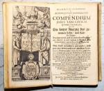 Klammer, Compendium Juris tam civilis. Alt-Stettin 1663