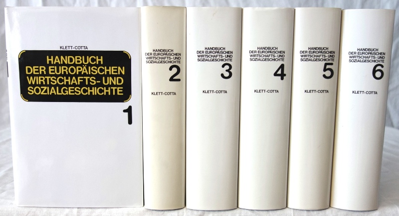 Handbuch der europ. Wirtschafts- u. Sozialgeschichte. 6 Bde. Stuttgart 1980-93