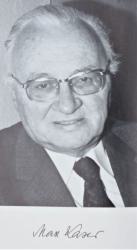 Porträt von Max Kaser