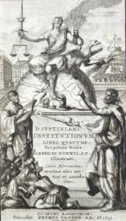Vinnius, D. Justiniani Institutionum. Leiden 1709