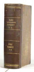 Grünhut, Wechselrecht. 2 Bde. in 1. Leipzig 1897