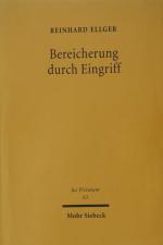 Ellger, Breicherung durch Eingriff. Tübingen 2002.