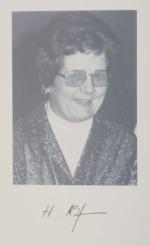 KAUFMANN, Hilde: Gedächtnisschrift-Porträt. Berlin 1986
