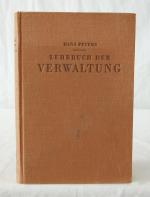 Peters, Lehrbuch der Verwaltung. Berlin 1949