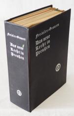 Freisler/Grauert, Das neue Recht in Preussen. Berlin 1933