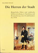 SCHMUHL, Hans-Walter, Die Herren der Stadt. Gießen 1998. Einband