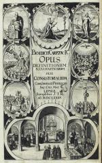 CARPZOV, Jurisprudentia ecclesiastica. Leipzig 1685