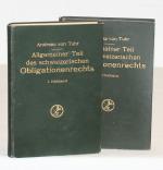 TUHR, Schweiz. Obligationenrecht. 2 Bde. Tübingen 1924-25