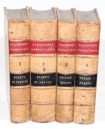 BLACKSTONE, The Laws of England. 19.A. 4 Bde. London 1836