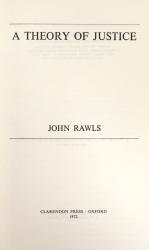 RAWLS, A Theory of Justice. EA. Oxford 1972